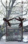 Talking Story 2002  -  12" x 6" glass and ribbon
